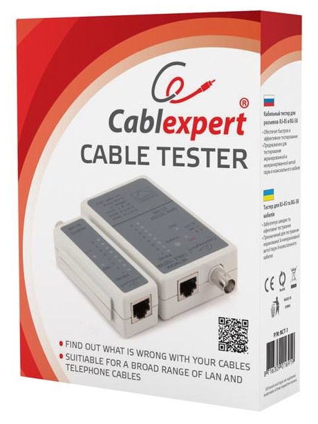 тестер кабельный Cablexpert NCT-1 