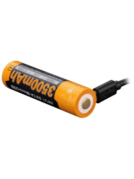 аккумулятор с USB портом Fenix ARB-L18 18650 USB Li-Ion 3500 mAh, защищенный 