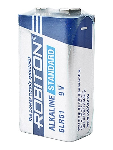 батарейка Robiton 6LR61/Крона STANDARD-SR1 