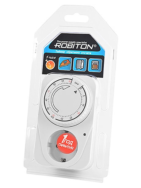 таймер механический Robiton ME-04 белый