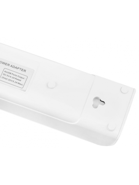 сетевой фильтр с USB портами Bestek EU power strip MRJ3600HU white