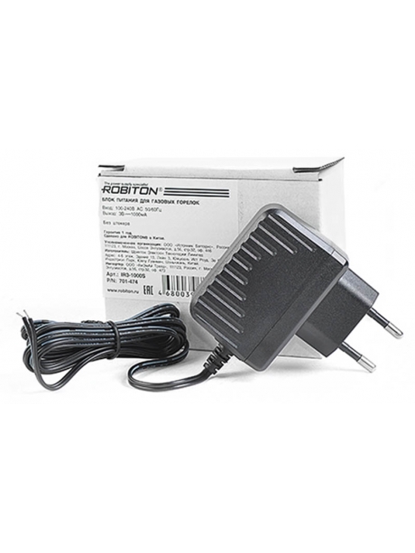 блок питания для газовой колонки Robiton IR3-1000S (без штекера) 