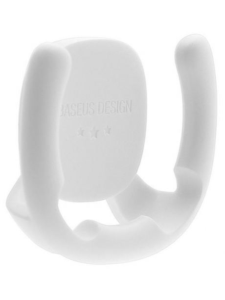 держатель подставка на телефон Baseus Interesting airbag support white