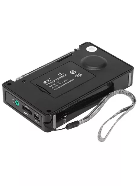 Цифровой переносной радиоприемник Tecsun D3 black