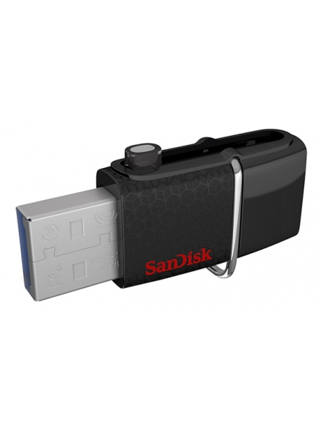 OTG флешка USB 3.0 SanDisk Dual Drive 256GB OTG USB 3.0/microUSB black