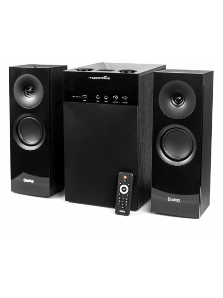 колонки 2.1 с караоке и bluetooth Dialog Progressive AP-250 black
