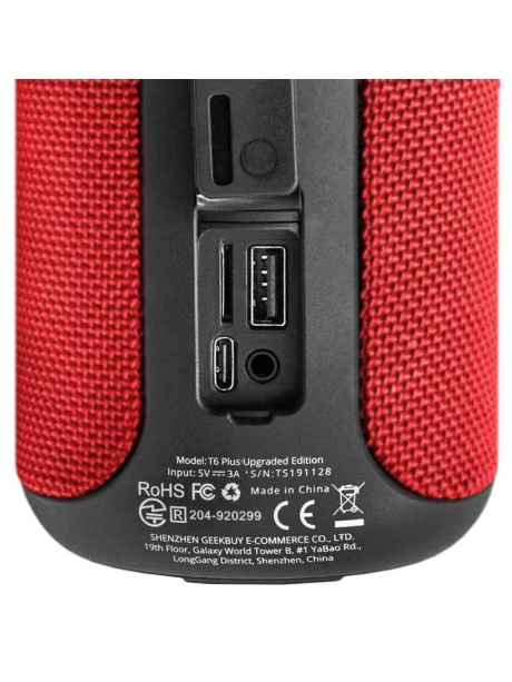 колонка Bluetooth Tronsmart Element T6 Plus Upgrade 40W red