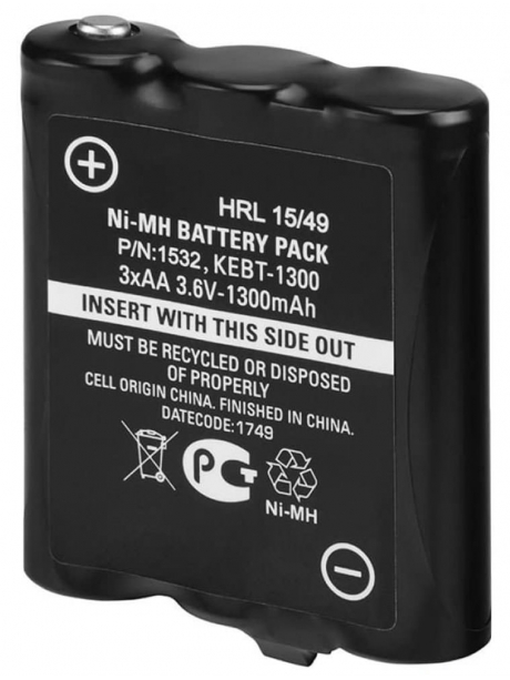 аккумулятор Motorola KEBT-1300 3*AA 3.6V 1300mAh 