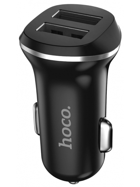 автомобильное зарядное устройство Hoco Z1 2USB 2.1A black