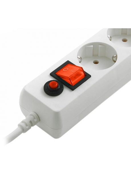 сетевой фильтр Гарнизон EH-6 1,8 м/6 розеток белый