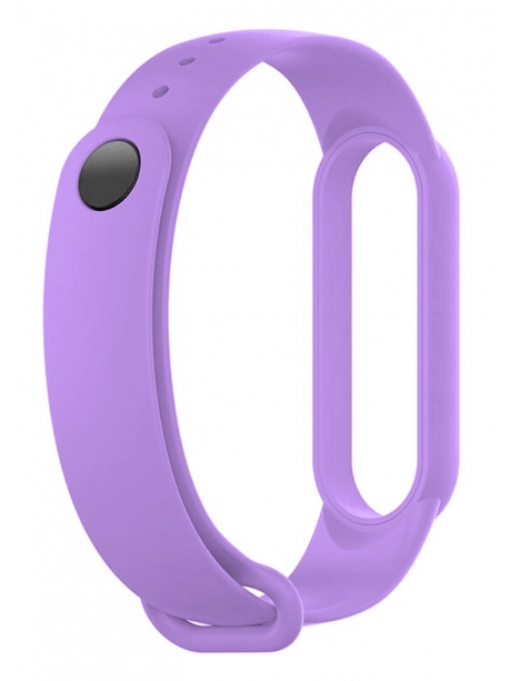 силиконовый ремешок Xiaomi для Mi Band 5 сиреневый