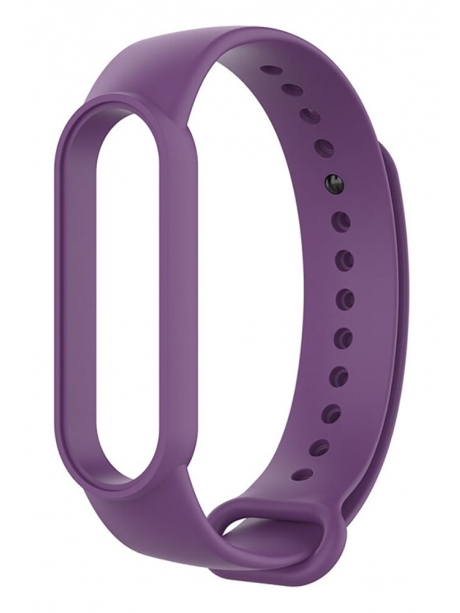 силиконовый ремешок Xiaomi для Mi Band 5 фиолетовый