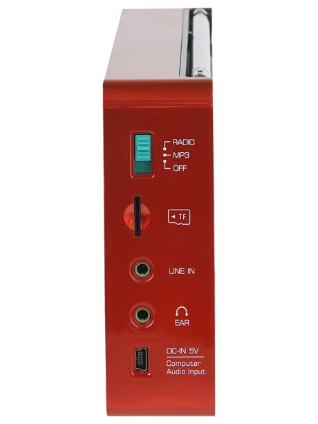 Цифровой радиоприемник с mp3 плеером Tecsun ICR-110 (export version) red