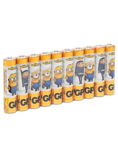 батарейки (10 шт.) GP LR03/AAA-OS10 Миньоны 