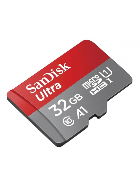 карта памяти SanDisk 32GB microSDHC  Cl10 U1 Ultra 100MB/s без адаптера 