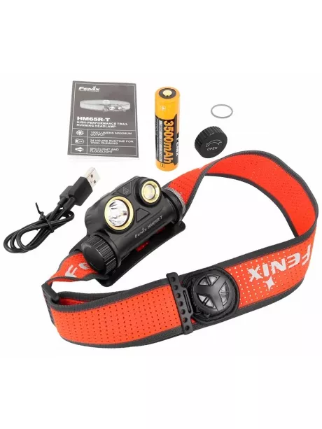 налобный фонарь Fenix HM65R-T black