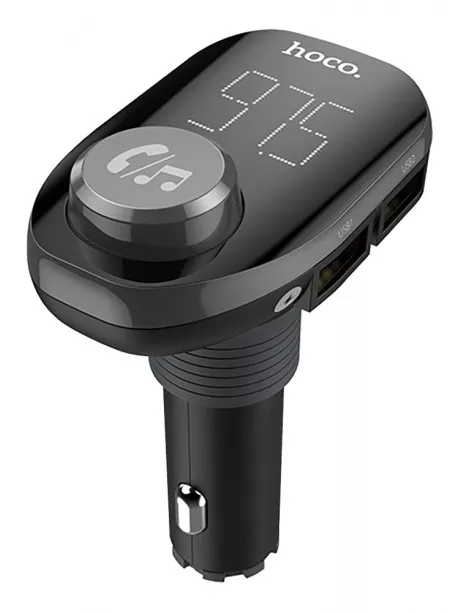 автомобильное зарядное устройство Hoco E45 Happy route black