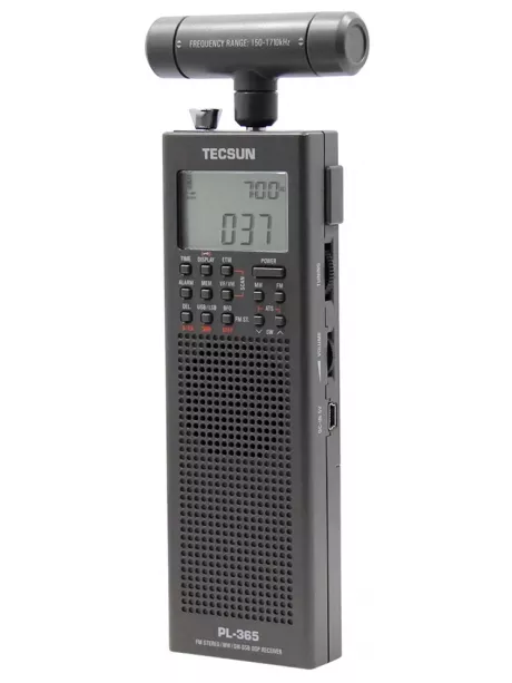 всеволновый цифровой радиоприемник Tecsun PL-365 (export version) grey