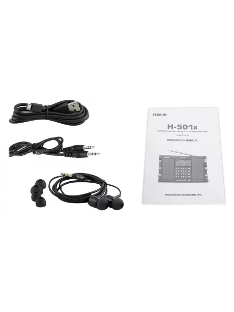 всеволновый радиоприемник высокого класса Tecsun H-501x (export version) black