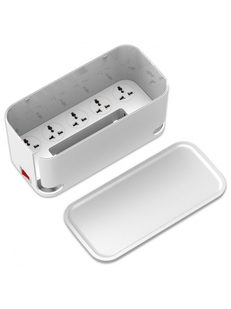 сетевой фильтр удлинитель LDNIO SC5309 3USB*5 розеток 2м white