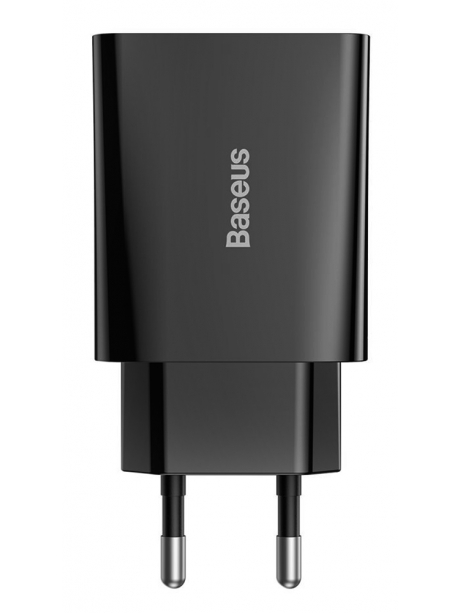 быстрая сетевая зарядка для iPhone Baseus Speed Mini Quick Charger 1C 20W black