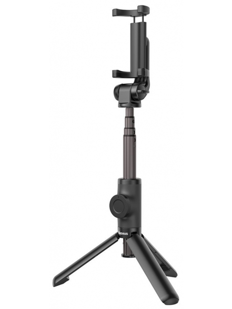 монопод с триподом для селфи Baseus Lovely Bluetooth Folding Bracket Selfie Stick black