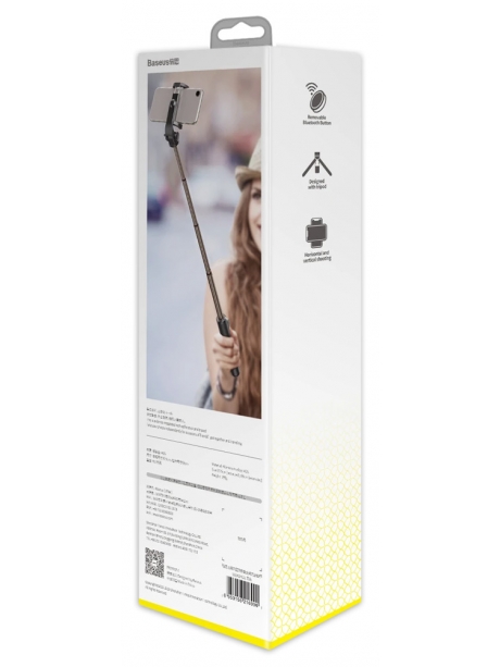 монопод с триподом для селфи Baseus Lovely Bluetooth Folding Bracket Selfie Stick black