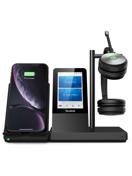 Профессиональная беспроводная DECT гарнитура Yealink WH66 Dual UC 