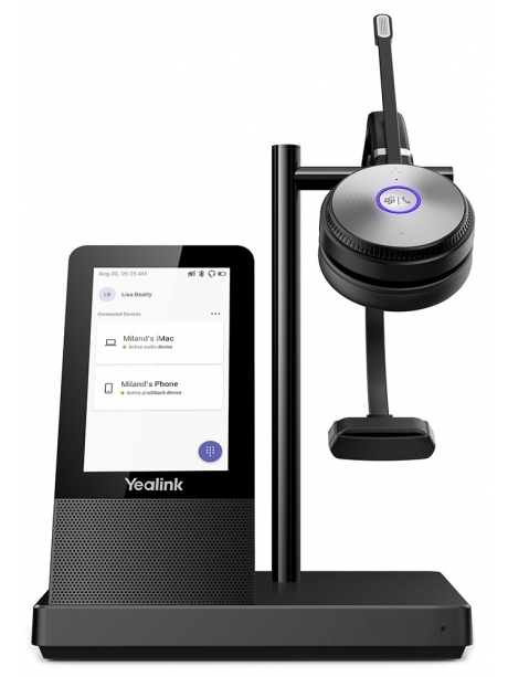 Беспроводная DECT гарнитура Yealink WH66 Mono Teams 