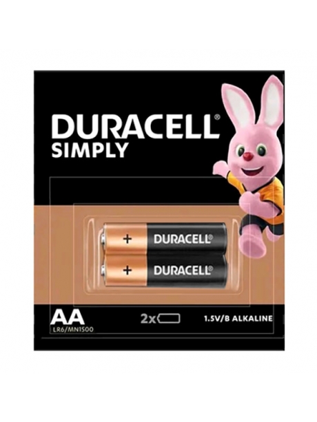 батарейка щелочная Duracell LR6/AA SIMPLY 2*10 20BL 