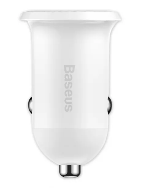 автомобильное зарядное устройство Baseus Grain Pro Car Charger (Dual USB 4.8A ) white