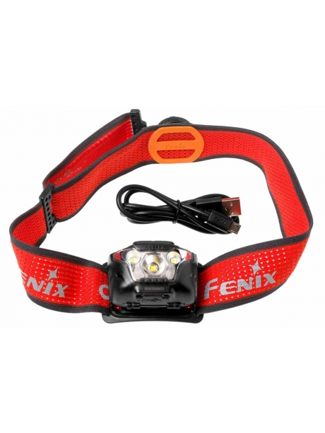 аккумуляторный налобный фонарь для трейлраннинга Fenix HL18RT черный