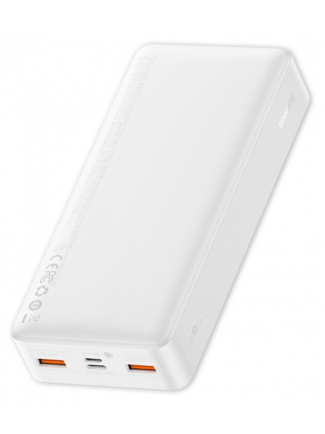 внешний аккумулятор Baseus Bipow Digital Display Power bank 20000mAh 20W white