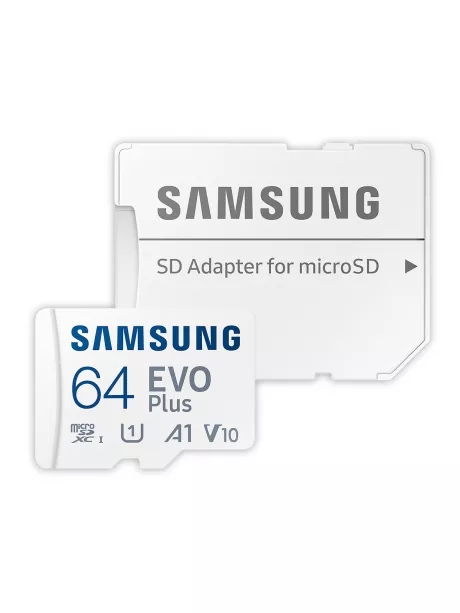 карта памяти Samsung 64Gb microSDXC Class 10 EVO PLUS MB-MC64KA/EU 