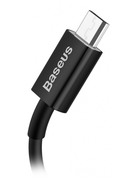 кабель передачи данных Baseus Superior Series Fast Charging Data Cable USB to Micro 2A 1m black