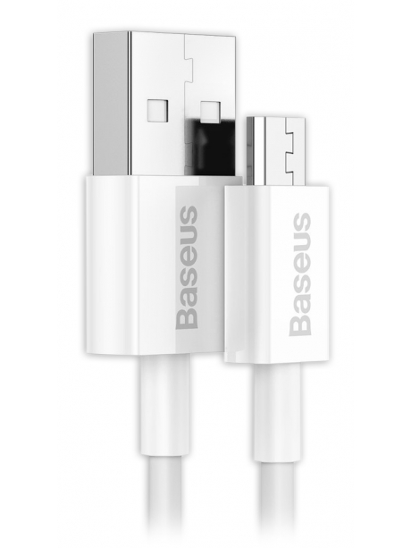 кабель передачи данных Baseus Superior Series Fast Charging Data Cable USB to Micro 2A 1m white