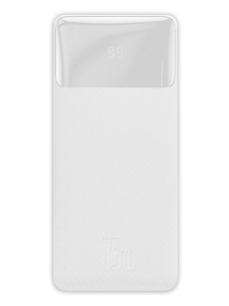 внешний аккумулятор Baseus Bipow Digital Display Power bank 20000mAh 15W white