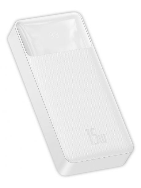 внешний аккумулятор Baseus Bipow Digital Display Power bank 20000mAh 15W white