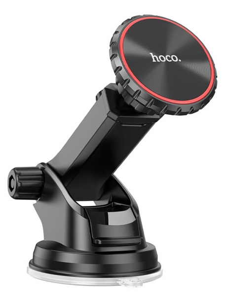 магнитный держатель Hoco CA98 City center console magnetic car holder black