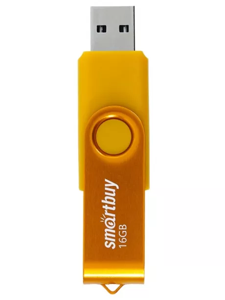 флешка USB SmartBuy Twist 16Gb yellow