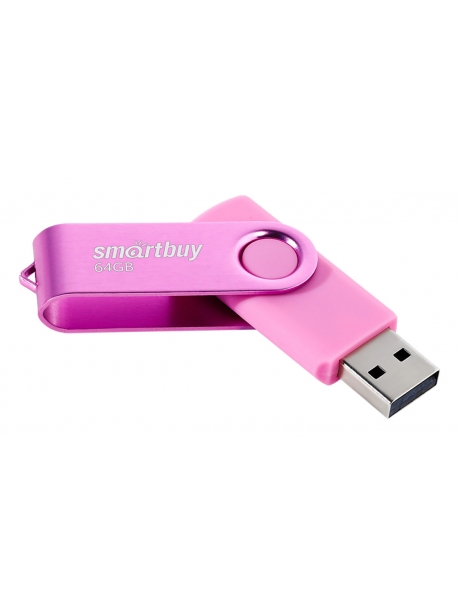 флешка USB SmartBuy Twist 64GB pink