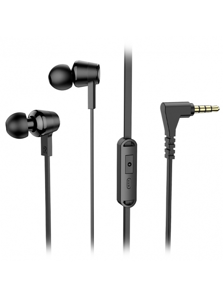 гарнитура для телефона Hoco M86 Oceanic universal earphones with mic black
