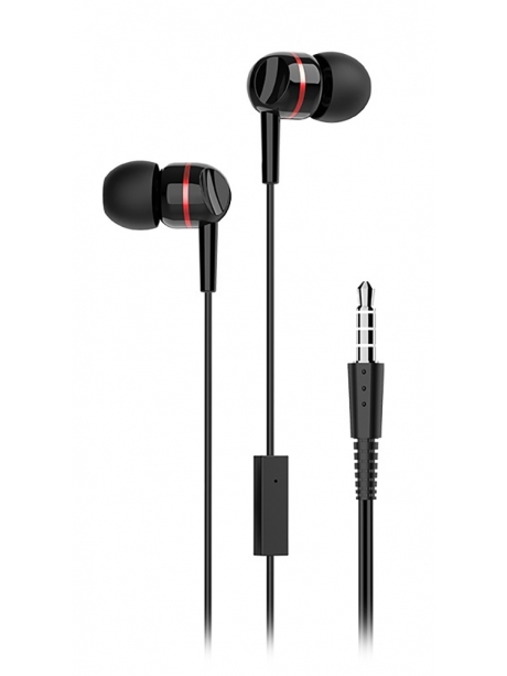 набор наушников для телефона Hoco W24 Enlighten headphones with mic set red