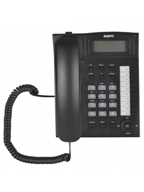 телефонный аппарат стационарный Sanyo RA-S517 black
