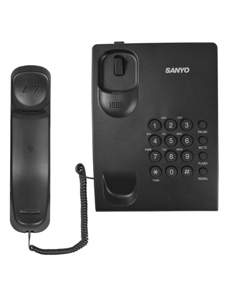 телефонный аппарат стационарный Sanyo RA-S204 black