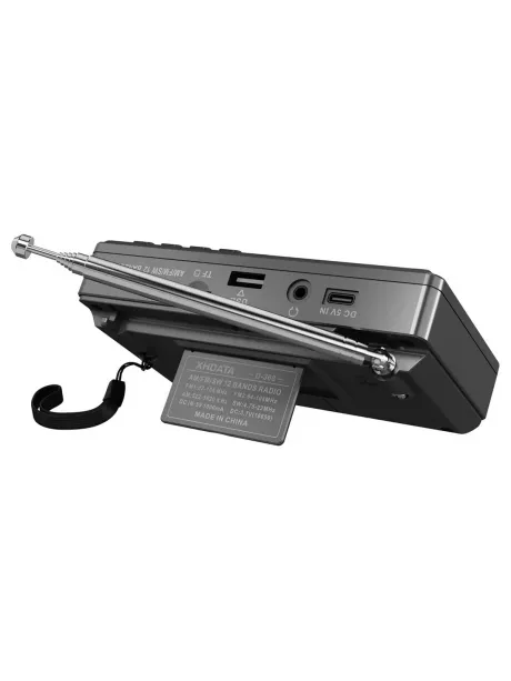 карманный радиоприемник XHDATA D-368 grey