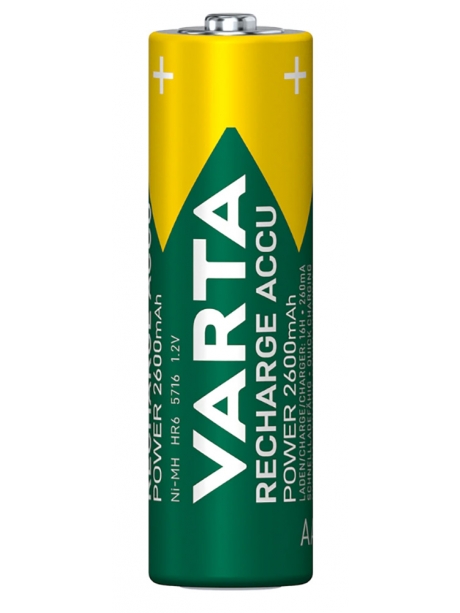 аккумуляторы Varta 2600 mAh R6/AA R2U-4BL 
