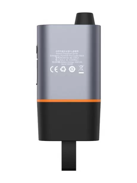 спасательный молоток Baseus SharpTool Series Emergency Hammer Pro Cluster black