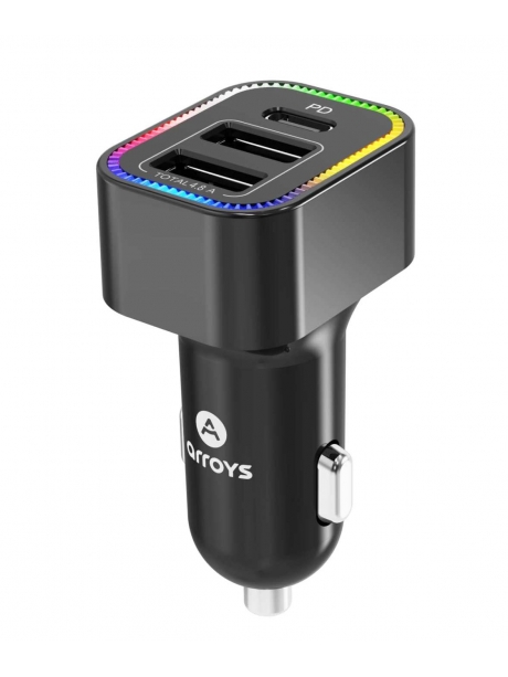 автомобильное зарядное устройство Arroys CR-6 
