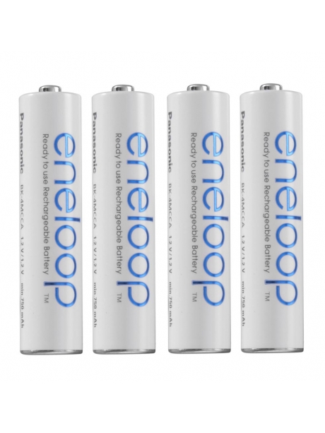 аккумулятор Panasonic 800 mAh R03/AAA Eneloop BK-4MCCA/4W-4BL 